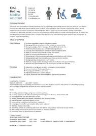 Examples Of A Medical Medical Assistant Resume Example As Resume