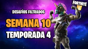 The fortnitemares event is finally underway once again and midas has returned to take control over the agency. Fortnite Season 4 Week 10 Leaked Challenges