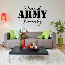 Buy Wall Decal Proud Army Family Home