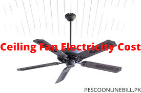 electricity does a ceiling fan use