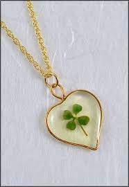 four leaf clover jewelry real clover