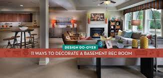 11 ways to decorate a basement rec room