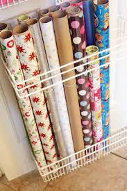 Gift Wrap Organization Wrapping Paper