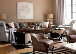 living room design ideas in brown and