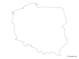 The image is png format with a clean transparent background. Flag Map Of Poland Free Vector Maps