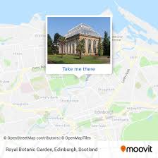 royal botanic garden edinburgh by bus