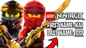The LEGO Ninjago Ninja's LAST NAMES Revealed! (2019) - YouTube
