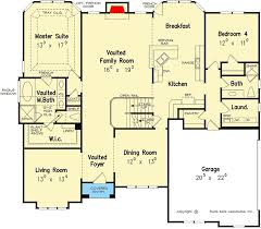 3 Bed House Plan With Box Bay Window In