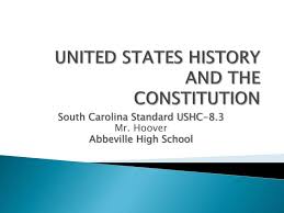 Ppt United States History And The Constitution Powerpoint