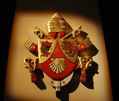 Coat of Arms - Pope Benedict XVI | Basilica of the National … | Flickr