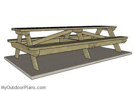 10 Foot Picnic Table Plans Myoutdoorplans