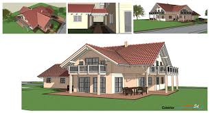 Sketchup has revolutionized 3d design for the aec industry and has helped to make technical modeling more accessible than ever before. Haus Am See Entwurf Modeling Zeichnungen Renderings Animation