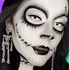 nightmare before christmas makeup with