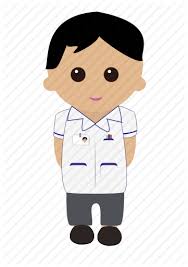 1000 cartoon black hair free vectors on ai, svg, eps or cdr. Black Hair Cartoon Male Nhs Nurse Nursing Tunic Icon Download On Iconfinder