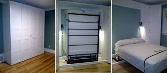 Spare Room With A Diy Murphy Bed