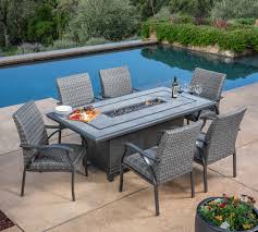 Crafted with beige fabric and natural finish on eucalyptus wood with back wheels for easy mobility, and a sliding. 10 Costco Patio Furniture Sets Pieces That Will Impress Your Whole Neighborhood