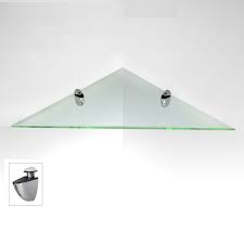 Corner Glass Shelf Kit 14x14 Inch With