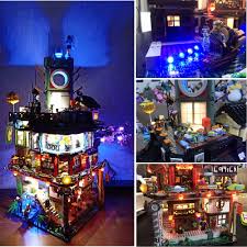 Details About Led Light Kit For Lego 70620 Ninjago City Masters Of Spinjitzu Light Building