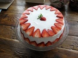 strawberry tres leches cake a fruit