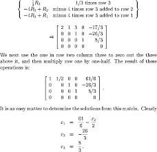 Examples Of Systems Of Equations