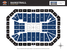seating maps ies arena
