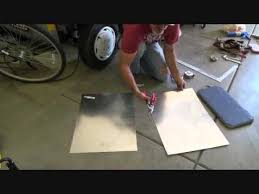 Galvanization or galvanizing (also spelled galvanisation or galvanising) is the process of applying a protective zinc coating to steel or iron, to prevent rusting. How To Cut Sheet Metal Galvanized Flashing Youtube