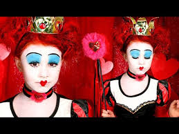 red queen of hearts makeup and costume