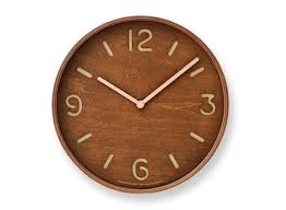 Wooden Wall Clock Wilhelmina Designs
