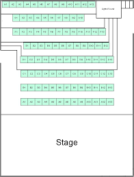 New Horizon Theatre Seating Chart