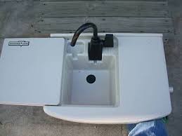backyard gear outdoor mountable sink w