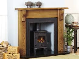 Rustic Wood Fireplace Wm Boyle