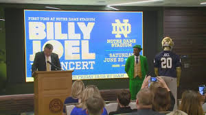 Billy Joel To Perform At Notre Dame Stadium