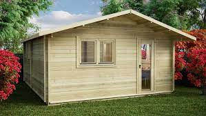 Sandyford Log Cabin 5m X 5 7m Loghouse Ie