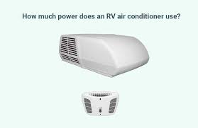 how much power does an rv ac use a