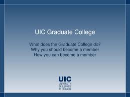 ppt uic graduate college powerpoint