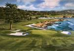 Perfect Day the 18th Hole at Pebble Beach Golf Links Famous - Etsy