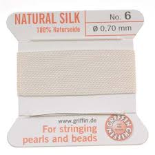 Beadaholique Griffin Silk Beading Cord And Needle Size 6