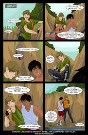 Part One – Summer – Page 015 – Gay Comics – featuring Something Like Summer  – an LGBT love story