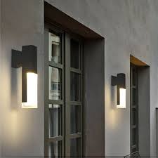 Waterproof Outdoor Wall Light Lamp Motion Sensor Wall Led Light Decorative St Ebay