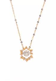 two toned sun ray diamond necklace 2024