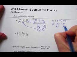 Unit 2 Lesson 16 Practice 1