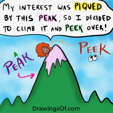 Peek vs. Peak or Pique: What's the ...