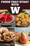 What food starts with aw?