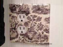 I spent many an hour decoupaging switchplates, and everyone knew what they were getting for holidays. Easy Inexpensive Decoupaged Light Switch And Outlet Covers 11 Magnolia Lane