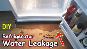 how to fix water leak problem in