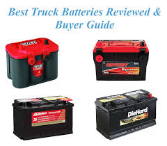 Best Truck Batteries Review Buyer Guide Car Super Care