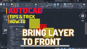 Autocad How To Bring Object To Front Tutorial - YouTube