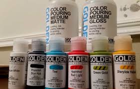 Golden Acrylic Paints And Mediums
