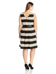 Robbie Bee Womens Plus Size 1 Pc Striped Dress At Amazon