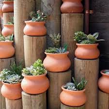 washpot garden pottery made in mexico